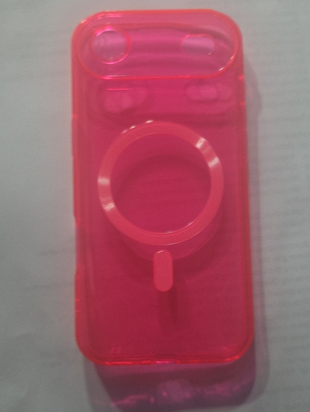 Pink Phone Case with Ring Grip - Brand Unspecified Iphone 17 Air